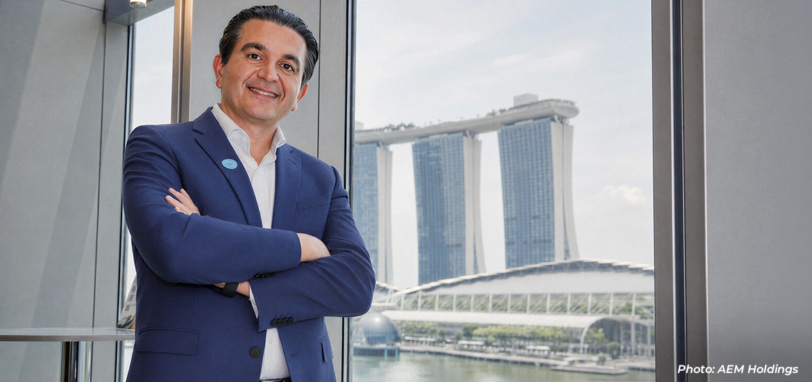 Mr Samer Kabbani, AEM Holdings CEO profile image.