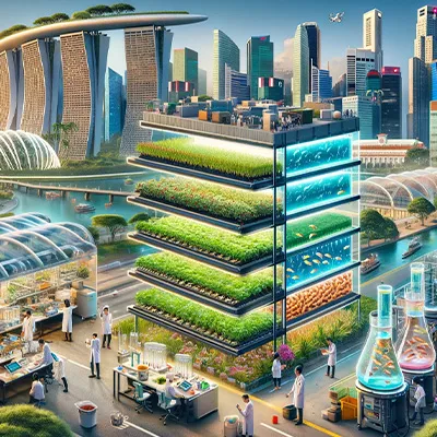 Alternative proteins, Aquaculture and Urban Agriculture – a look at Singapore’s vibrant agrifood scene listing image