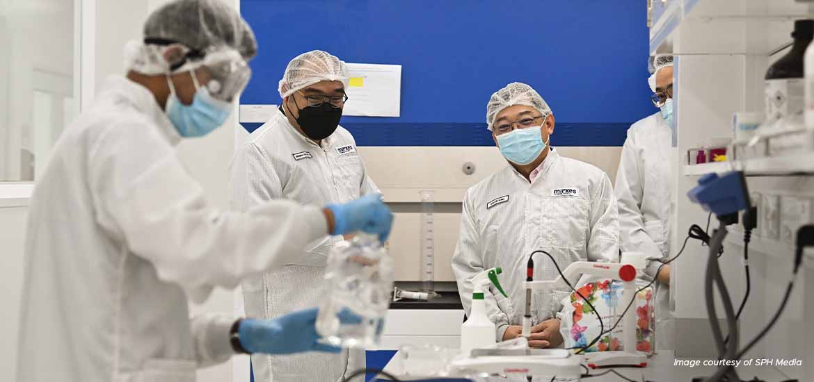 Biotech firm Mirxes opens Southeast Asia's first industry 4.0 facility in Singapore masthead image