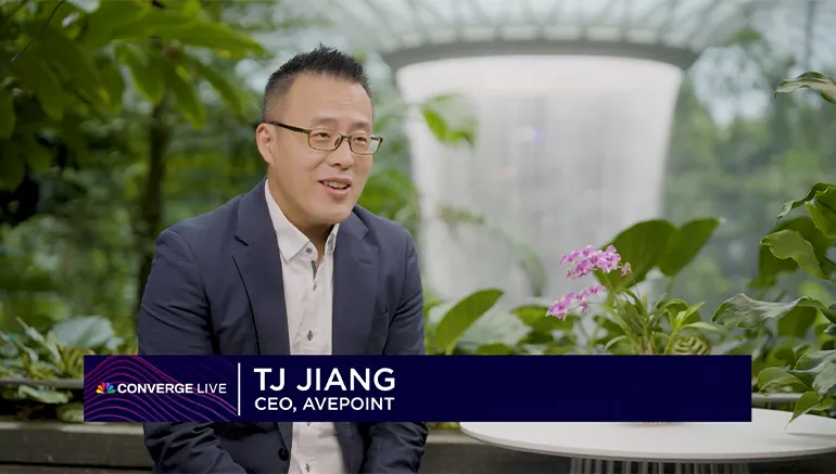AvePoint's Co-Founder and CEO Dr. Tianyi Jiang (TJ) on Singapore's ecosystem for tech companies