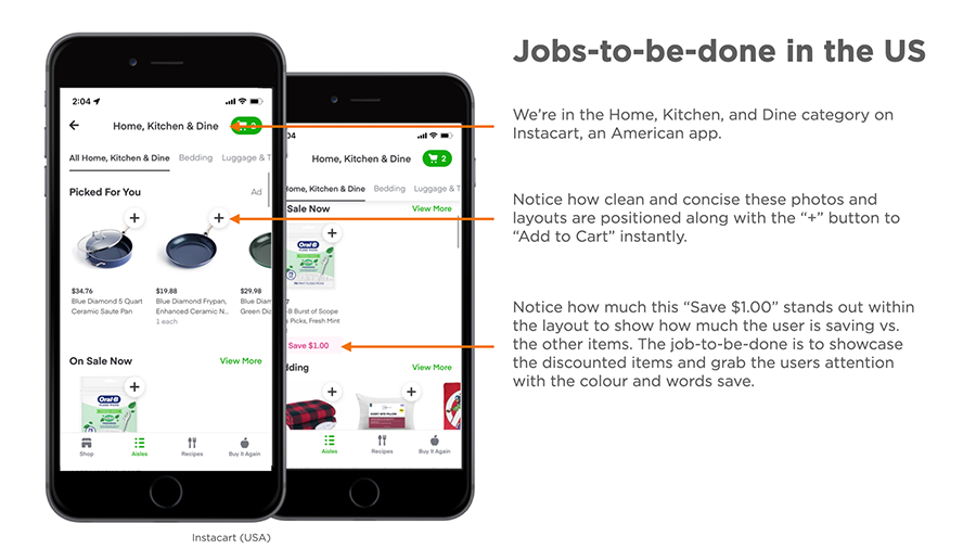 Job to be done in the US