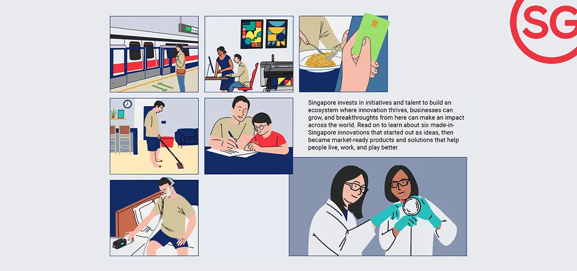 Everyday made better – a look at six innovations developed in Singapore by global companies masthead