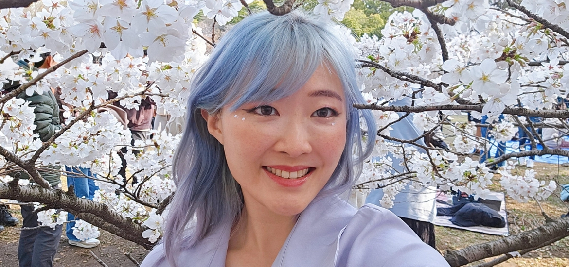 Xinni in the sakura season