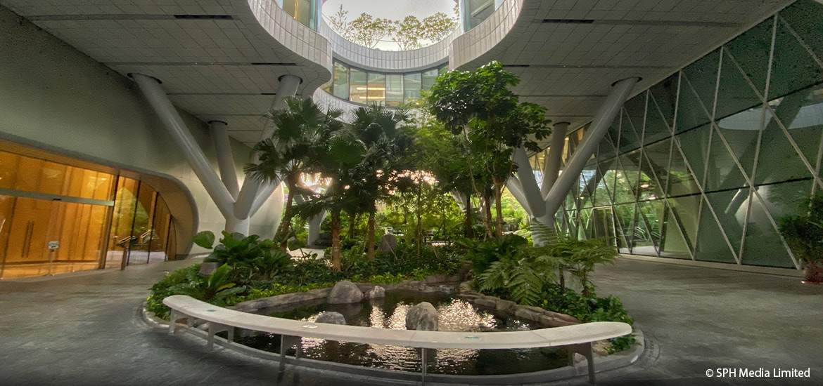 Futuristic workspace-S'pore a hub for corporate headquarters masthead
