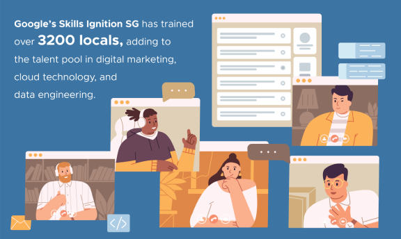 Google Skills Ignition SG Infographic