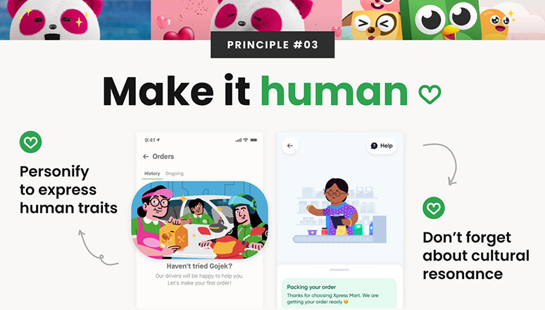 make it human