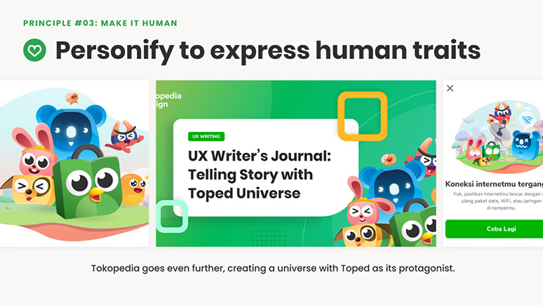 personify to express human traits