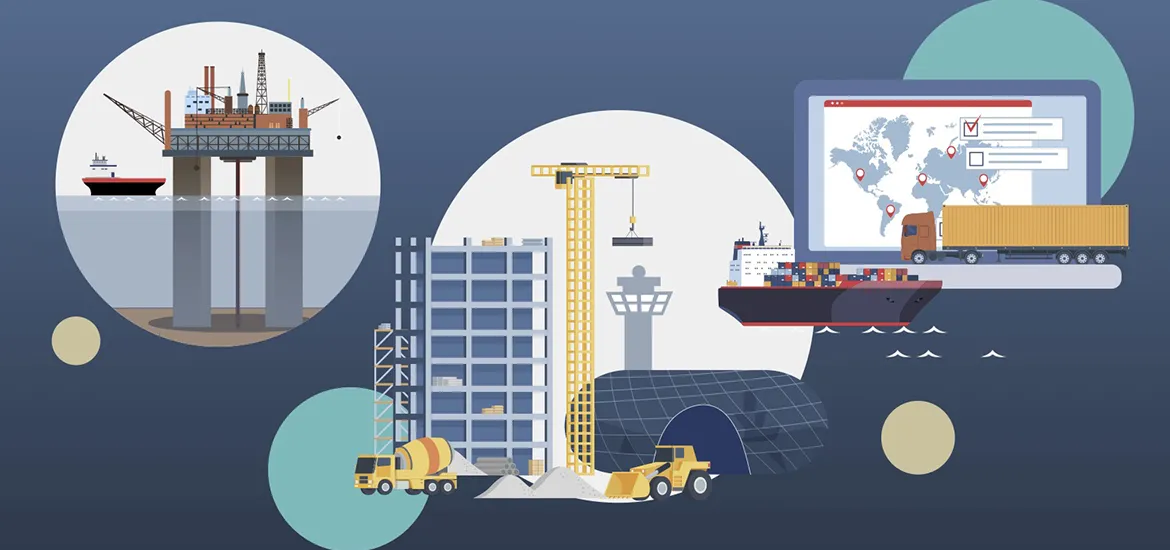 Illustration of Singapore's type of Infrastructure businesses.