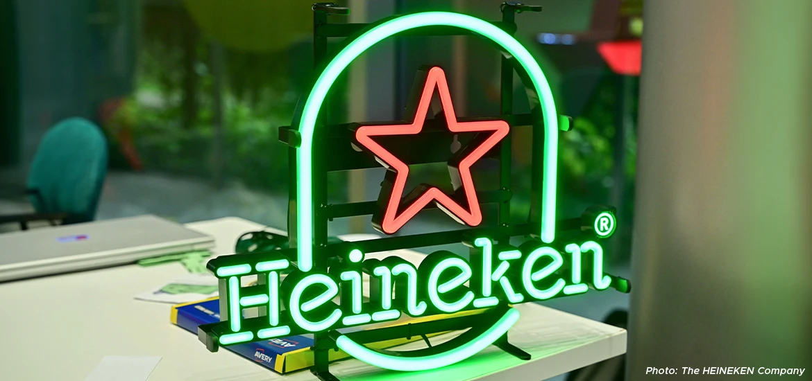 The new Heineken lab will serve as a “global centre of expertise” to boost AI innovation.