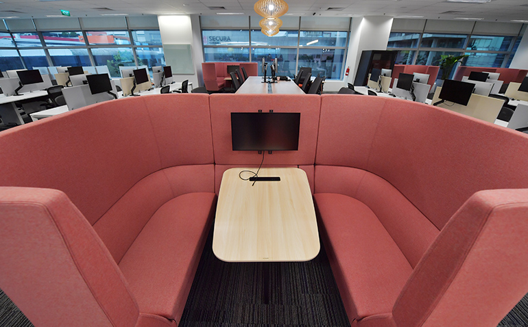 SAP office booth