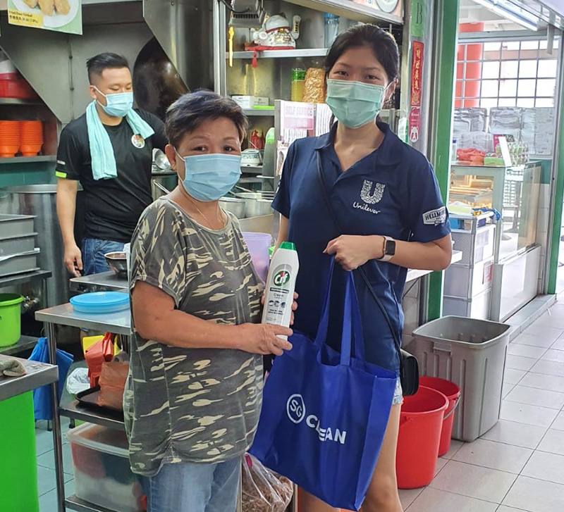 Unilever is helping protect local communities with donations of hygiene and sanitation essentials. (Picture credit: Unilever)
