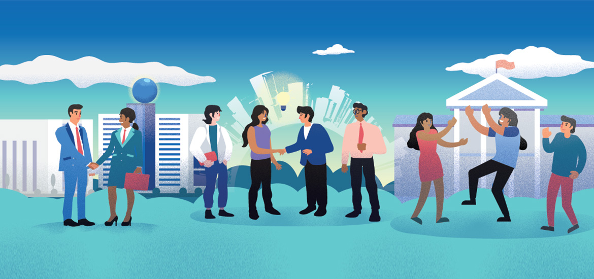 How corporates, startups and government collaborate to innovate Masthead