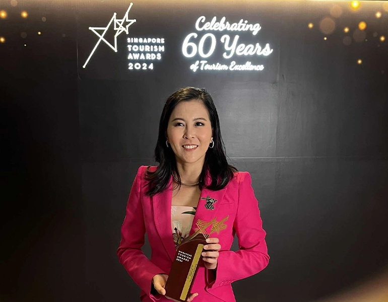 Space Faculty is awarded the Best Business Event Champion award by the Singapore Tourism Board (STB).