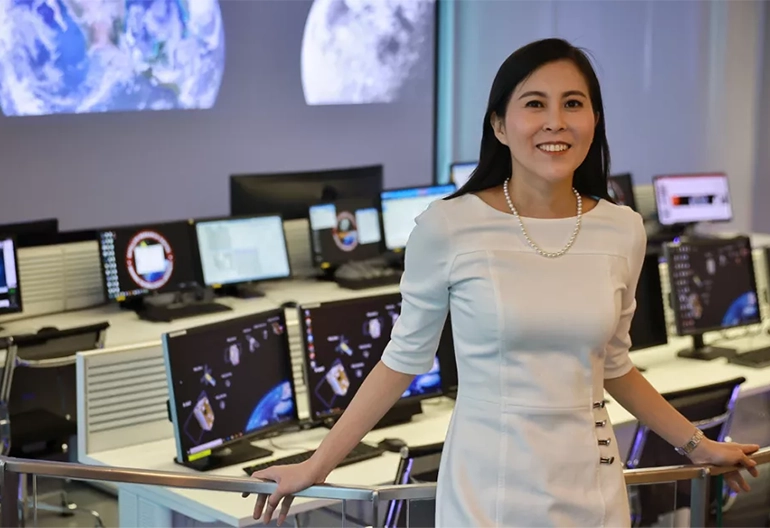 Lynette at Nanyang Technological University.