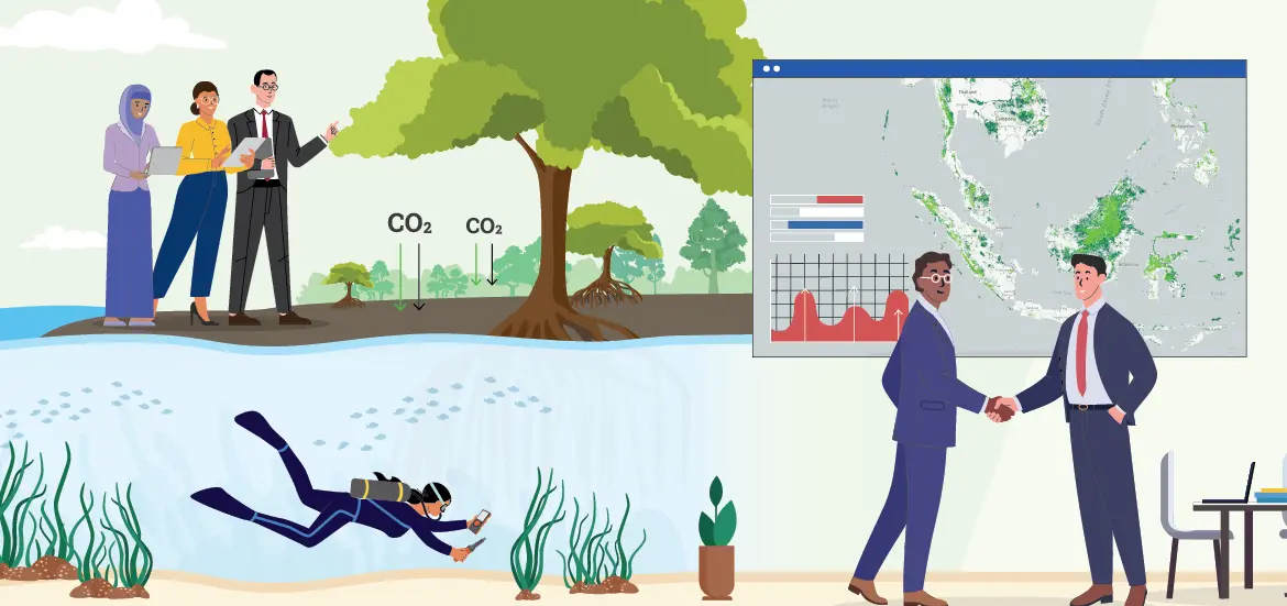 How Singapore’s research ecosystem helps carbon services firms unlock the potential of nature-based solutions in Southeast Asia masthead image