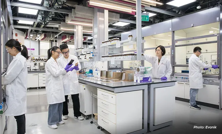 Using Singapore as a core R&D site and launchpad to commercialise and scale to global markets is key to growing Evonik’s innovation-driven business 