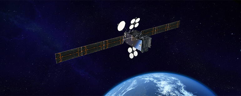 Kacific1, a High Throughput Satellite in space (Photo credit: Kacific Broadband Satellites)