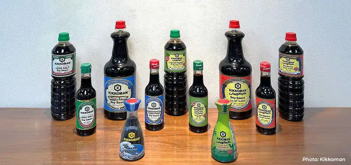 In addition to soy sauce, Kikkoman also produces wine, mirin, soymilk, nutritional supplements, and more.