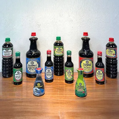 Other than soy sauce, Kikkoman also produces wine, mirin, soy milk, nutritional supplements, and more.