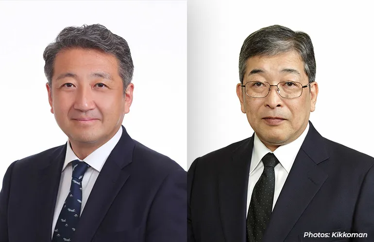 Mr. Osamu Mogi and Dr. Asahi Matsuyama