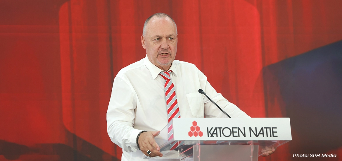 The investment underscores Katoen Natie's confidence in Singapore, said its chief executive for the Republic, Koen Cardon.
