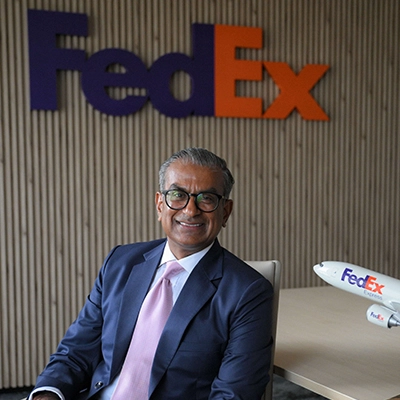 FedEx’s Asia-Pacific president Salil Chari profile image.