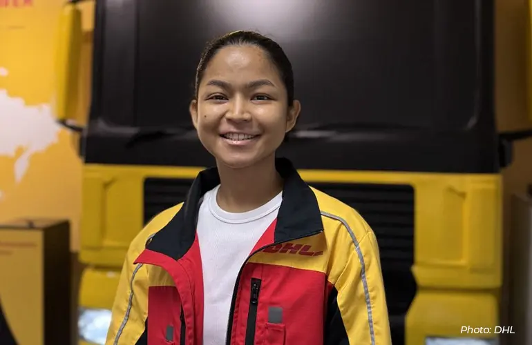 DHL data analyst Ramita Rana.