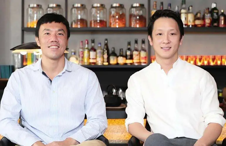 Daniel with his Lo & Behold Group co-founder, Wee Teng Wen. 