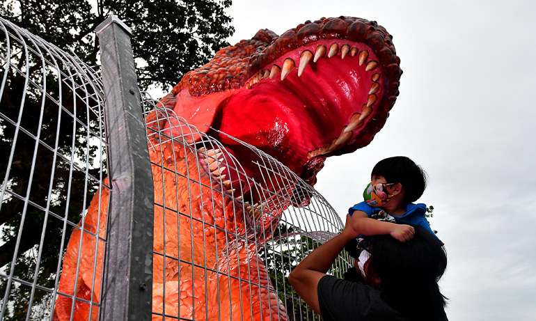  dinosaur exhibit