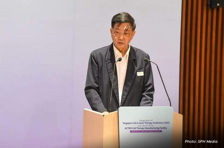 Actris chairman Chee Yam Cheng described the facility as a game-changer for Singapore’s cell therapy ecosystem.
