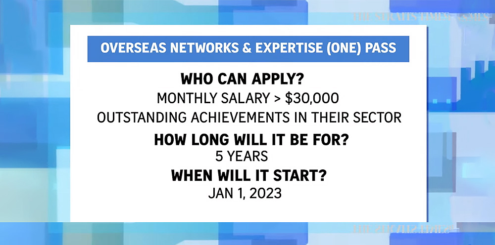 S'pore launches new work pass to woo top foreign talent earning $30,000 and more 