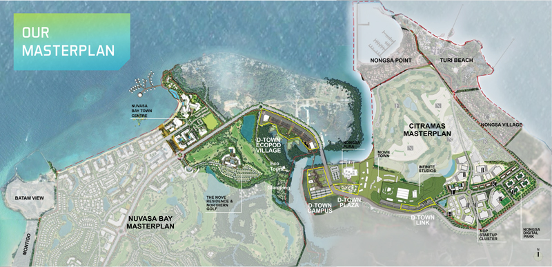 Nongsa Digital Town masterplan