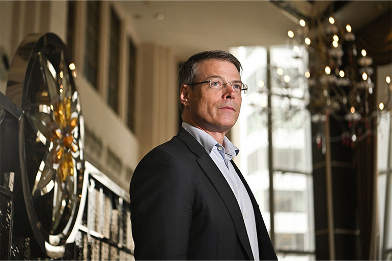 Mr Patrick Suckling, Asia managing director of global climate-change advisory and investment firm Pollination. Image courtesy of SPH Media.