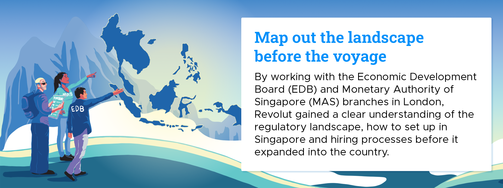 Map out the landscape before the voyage