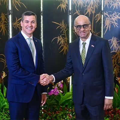 President Pena and President Tharman
