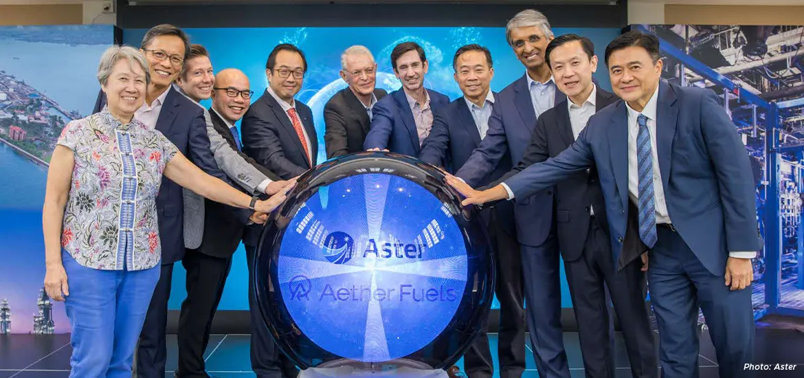 The deal signing, held at Temasek Shophouse on 11 November 2025, was also attended by Temasek's former chief executive Ho Ching (far left). 