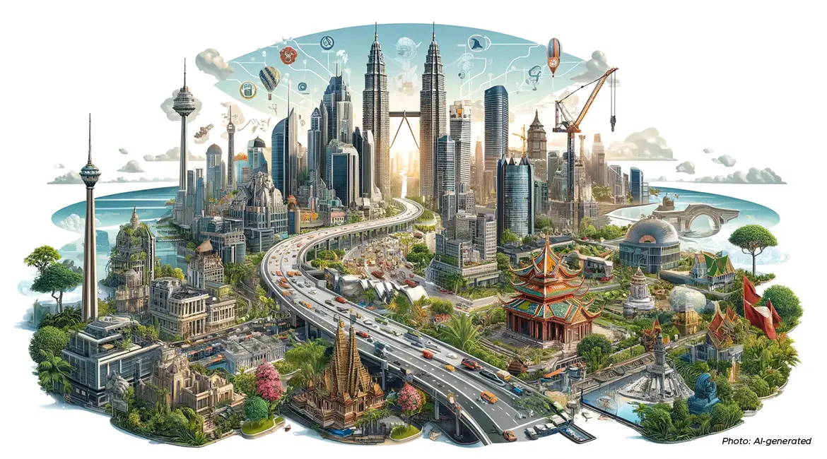 South and Southeast Asia are bright spots for growth in developing Asia in 2024 masthead image
