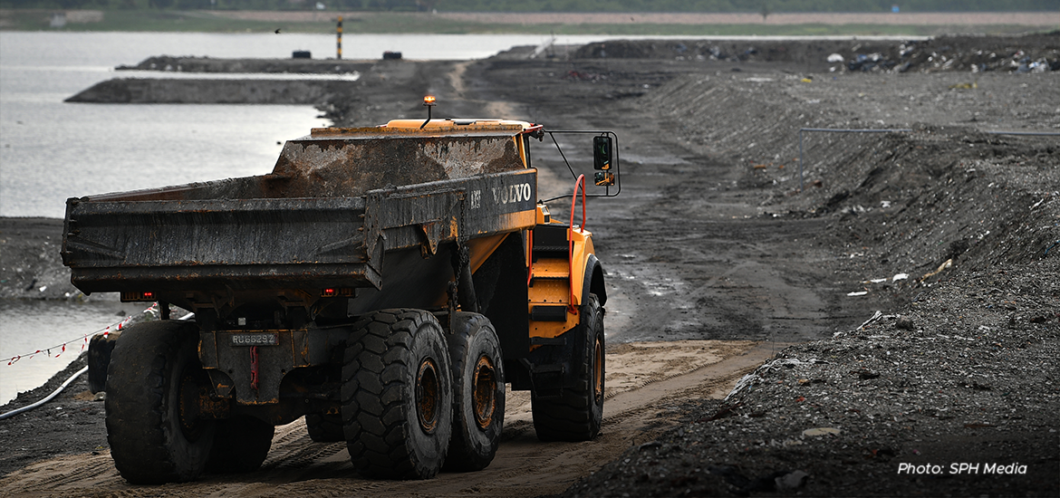 Singapore's one and only landfill is estimated to be full by 2035.