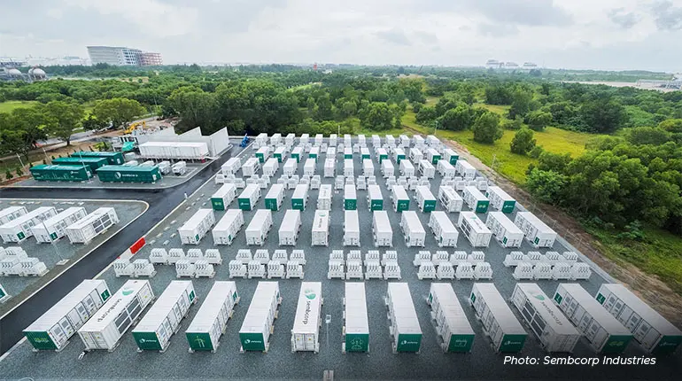 The Sembcorp Energy Storage System (ESS) is Southeast Asia’s largest ESS and the fastest in the world of its size to be deployed.