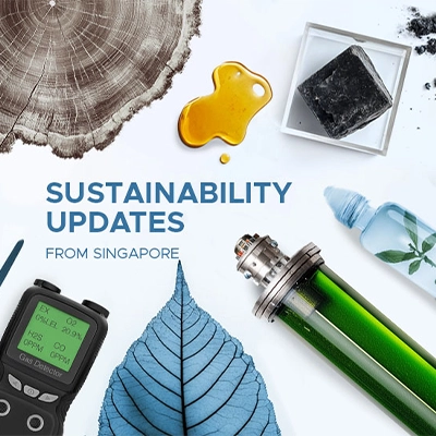 Sustainability updates from Singapore masthead