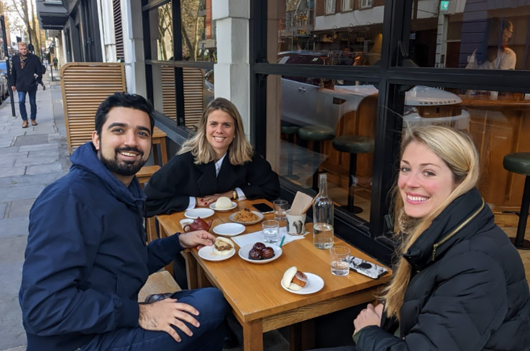 A recent meet-up in London with the team from FUL, a Dutch foodtech startup that I advise.
