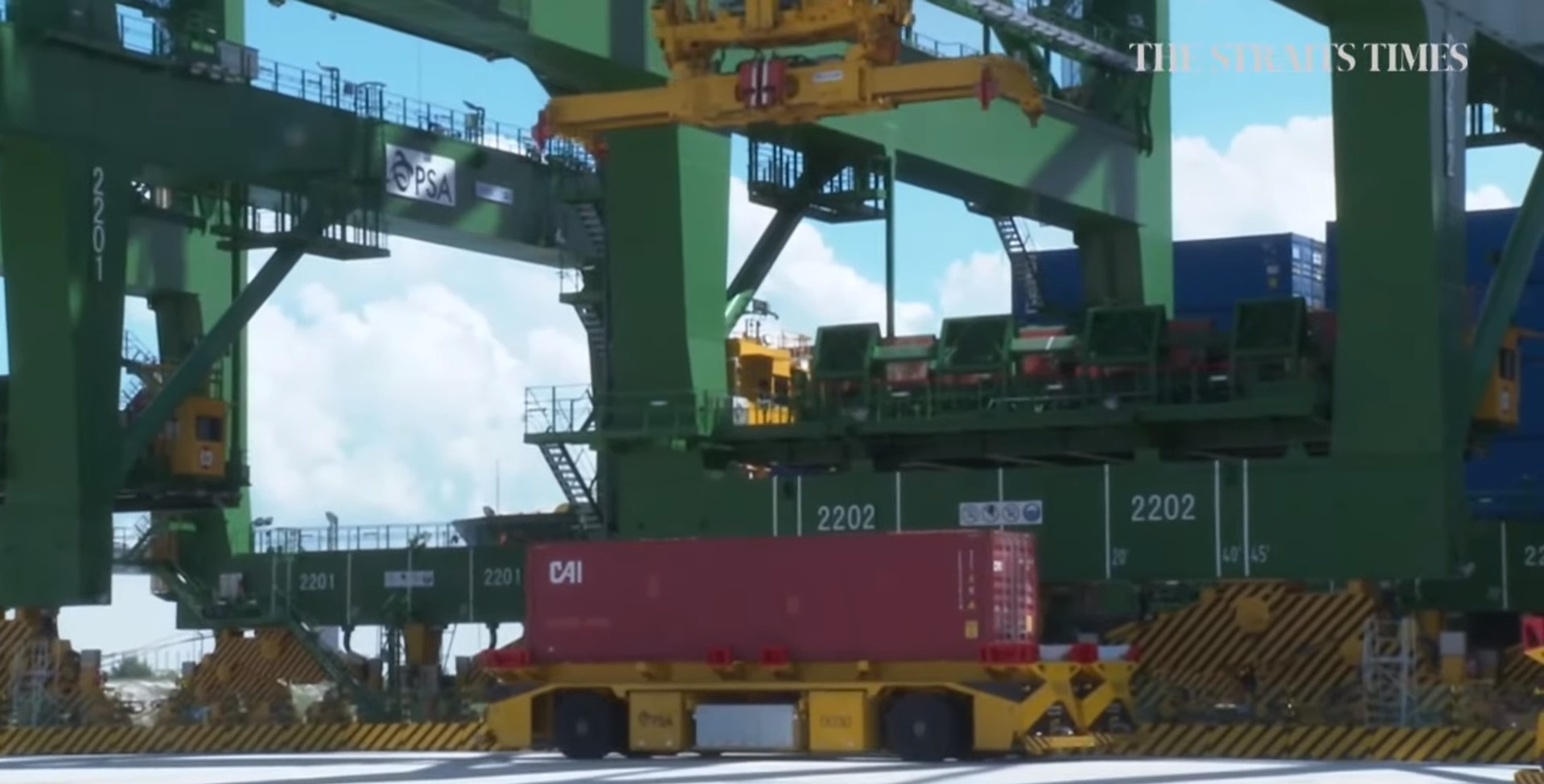 Tuas Mega Port official opening