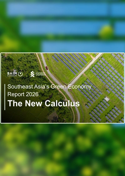 Cover for the Southeast Asia’s Green Economy Report 2026 The New Calculus