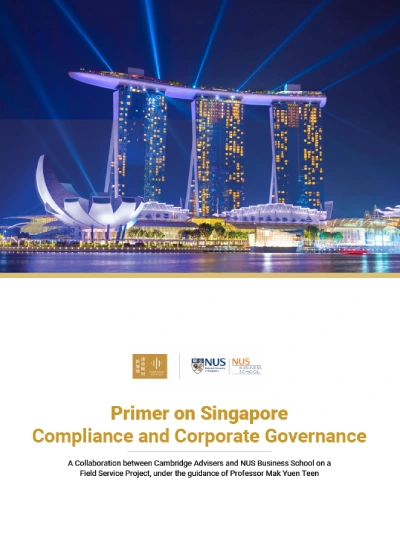Primer on Singapore Compliance and Corporate Governance listing image