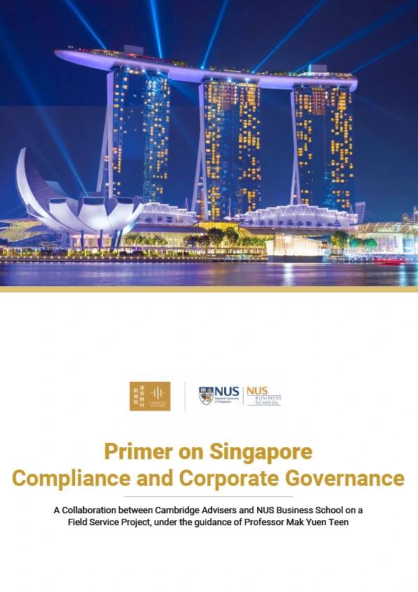 Primer on Singapore Compliance and Corporate Governance report image