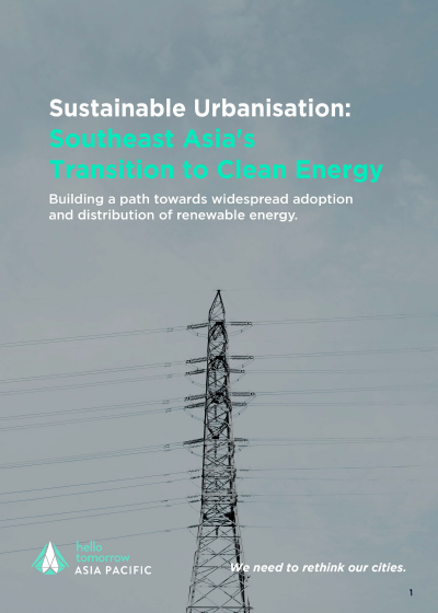 Sustainable Urbanisation: Southeast Asia's Transition to Clean Energy Listing