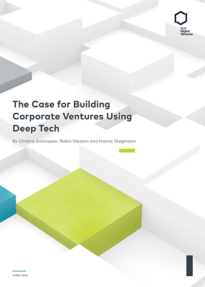 The Case for Building Corporate Ventures Using Deep Tech listing
