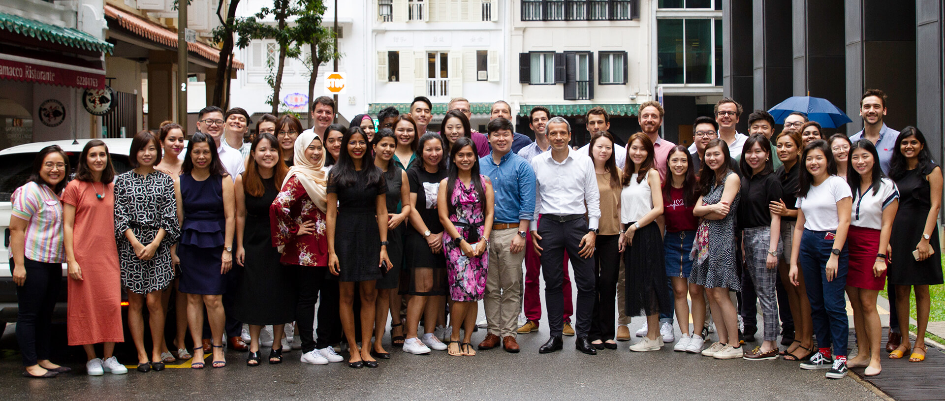A diverse team of global talent