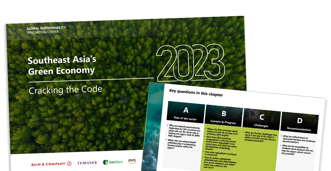 <p>Download Southeast Asia’s <br />
Green Economy 2023 Report</p>
