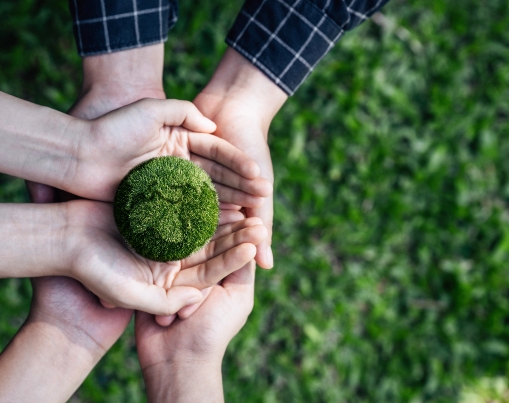 Generation of hand with the Growth of trees